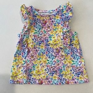 Floral Gap shirt, 4T